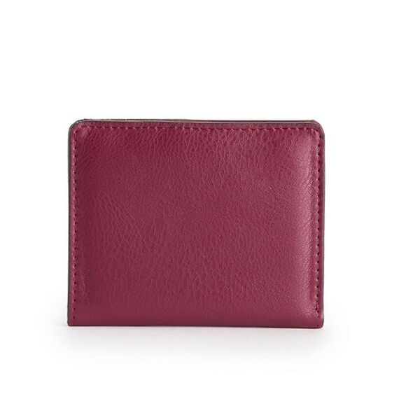 New Bokeh Wine Mini RFID-Blocking Bifold Wallet - Picture 1 of 3